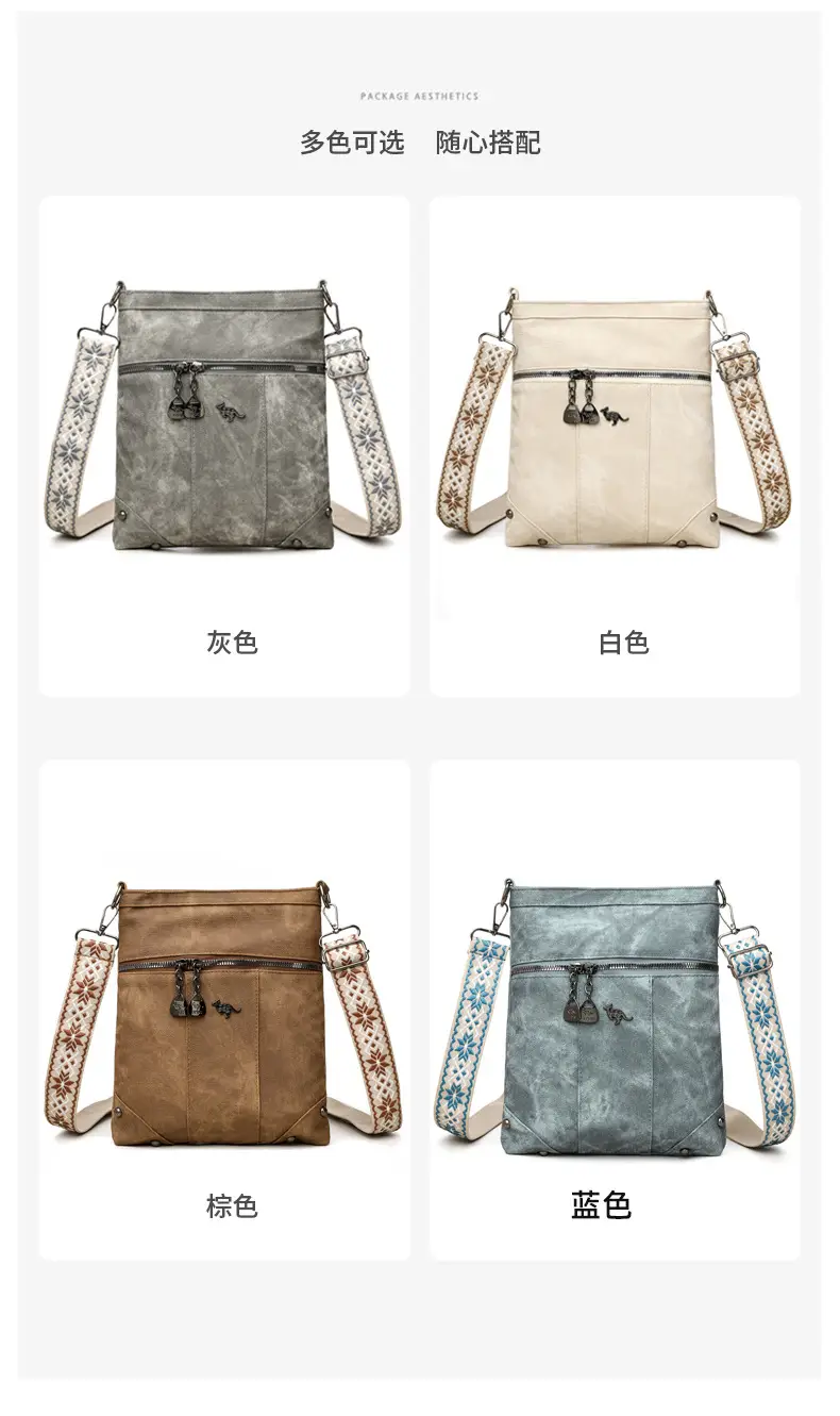Women's Crossbody Travel Bag with Adjustable Strap — feature 4