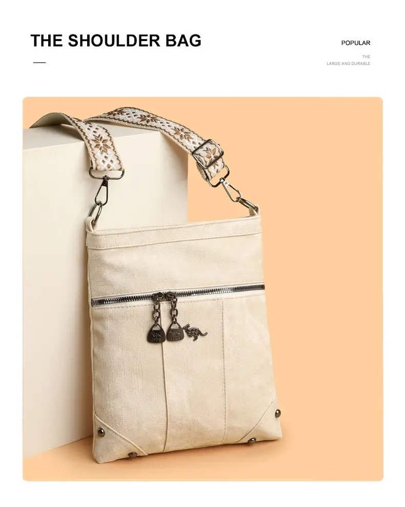 Women's Crossbody Travel Bag with Adjustable Strap — feature 7