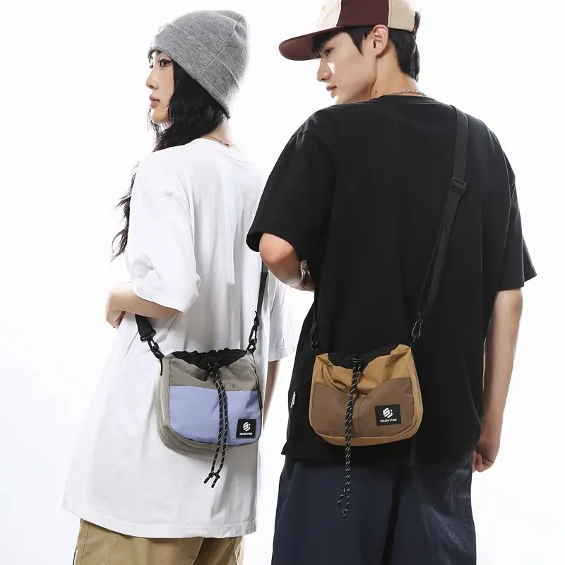 Trendy Crossbody Bag for Men Women Casual Street Functional Mobile Phone Bag - Image 5