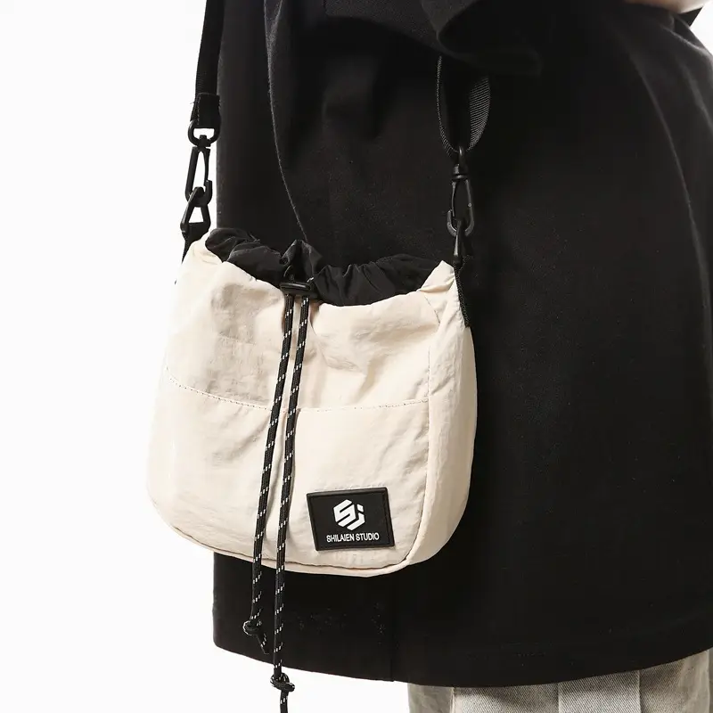 Trendy Crossbody Bag for Men Women Casual Street Functional Mobile Phone Bag - Image 7