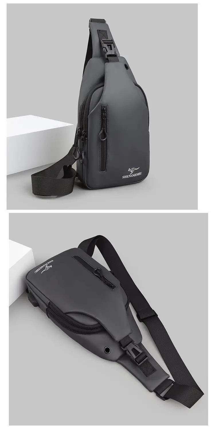 Korean Style Water-Proof Crossbody Bag for Men — feature 6