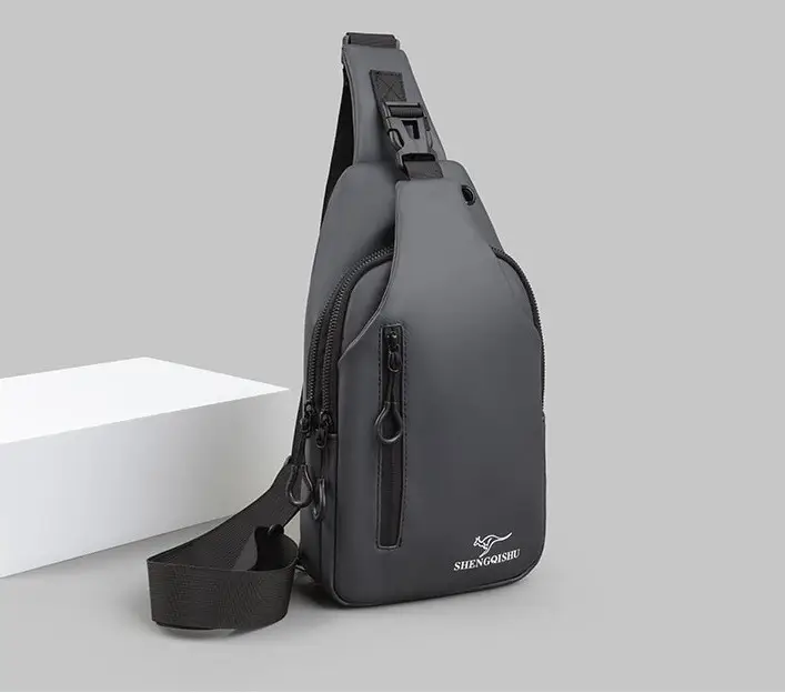 Korean Style Water-Proof Crossbody Bag for Men - Image 2