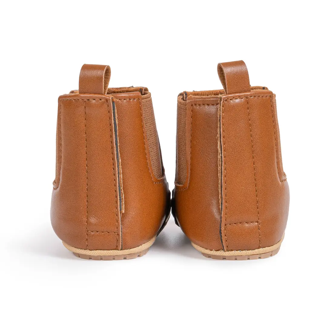 Amazon Spring & Fall Baby Boots Korean Style Fashionable Cut Out Toddler Shoes Non-Slip Rubber Sole Outdoor Baby Shoes — feature 19