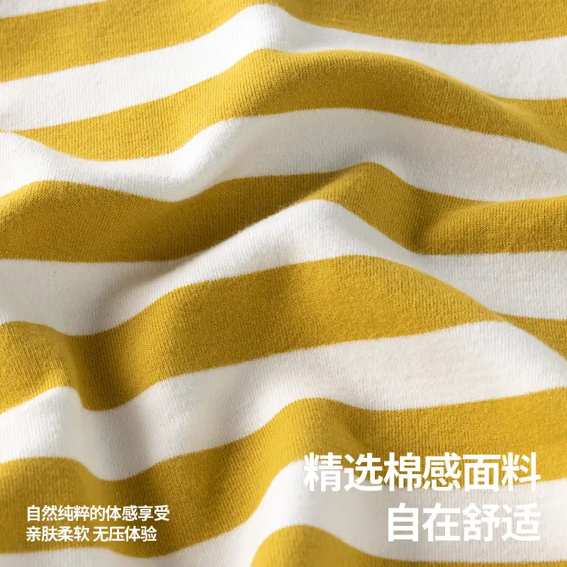 Baby Striped Polo Shirt Yellow Black Long Sleeve - Image 5
