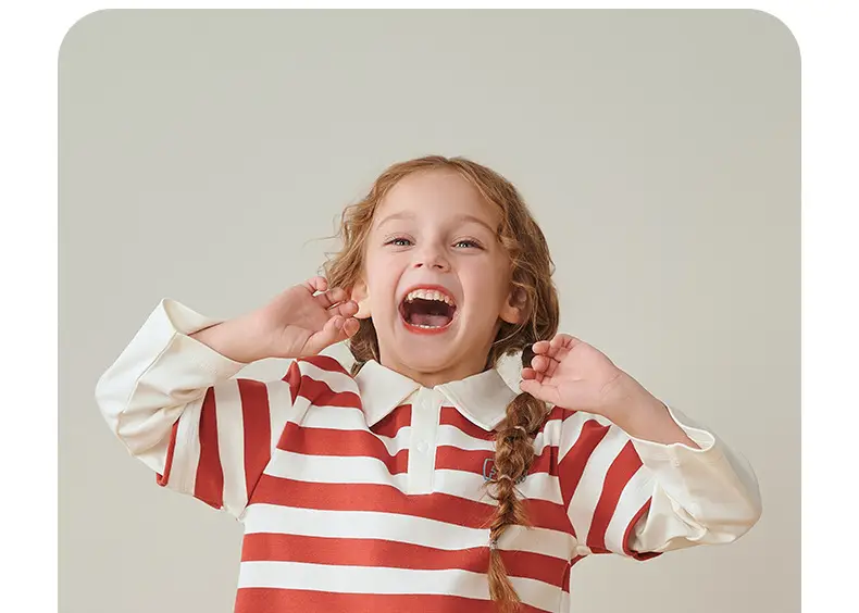 Baby Striped Polo Shirt Yellow Black Long Sleeve — feature 33