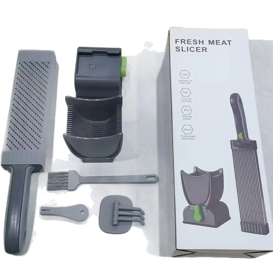 Cross-Border Popular Meat Slicing Tool for Home Use, Thin Slices, Shredded Meat, Diced Meat, Minced Meat, Manual Fresh Meat Slicer for Kitchen