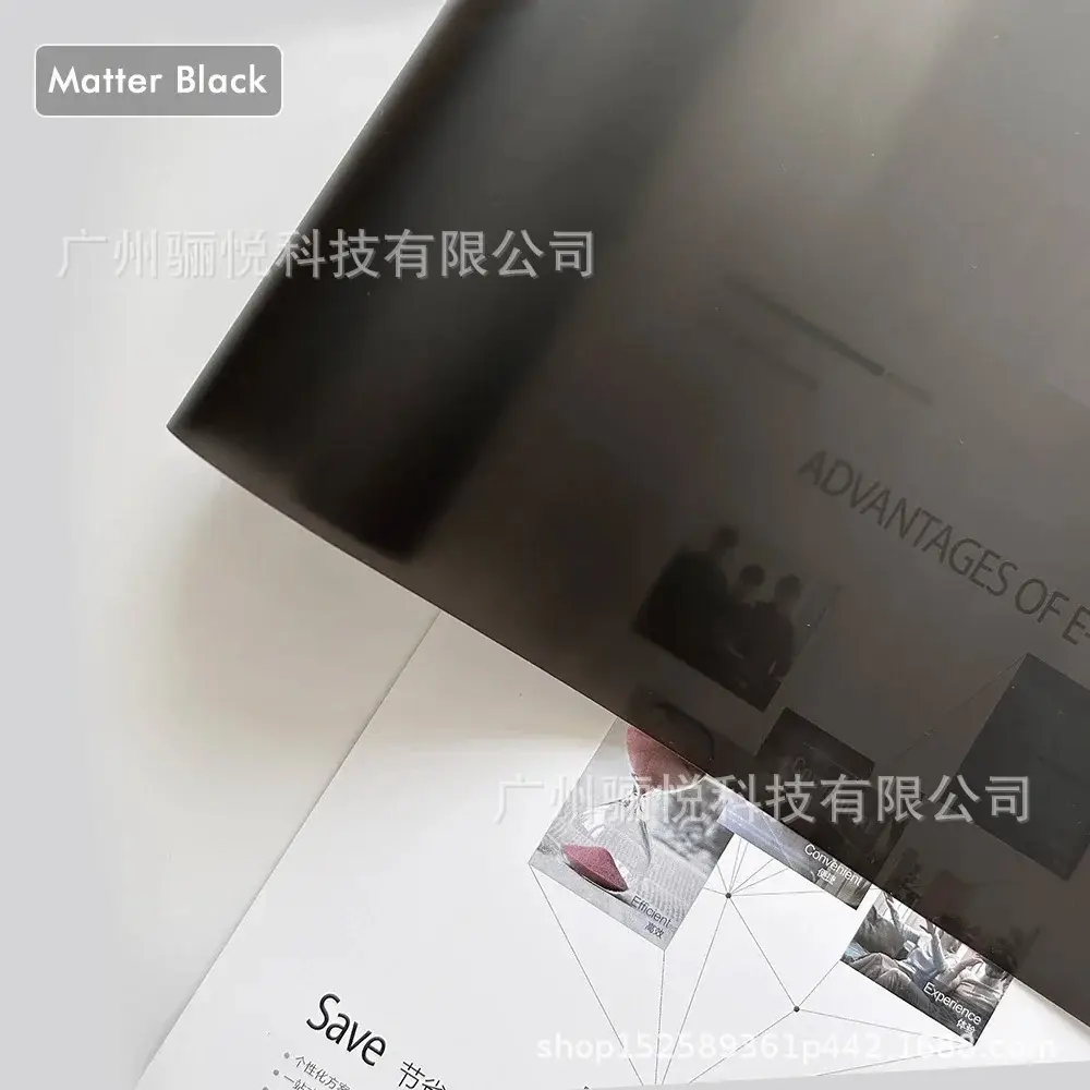 High-Gloss Transparent Light Black Pvc Film Dyed Headlight Taillight Blackened Film Car Headlight Color Changing Film 40Cmx200Cm - Image 3