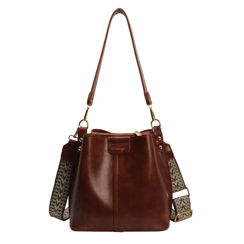 Korean Style Women's Leather Bag Beige 2026 - Image 6