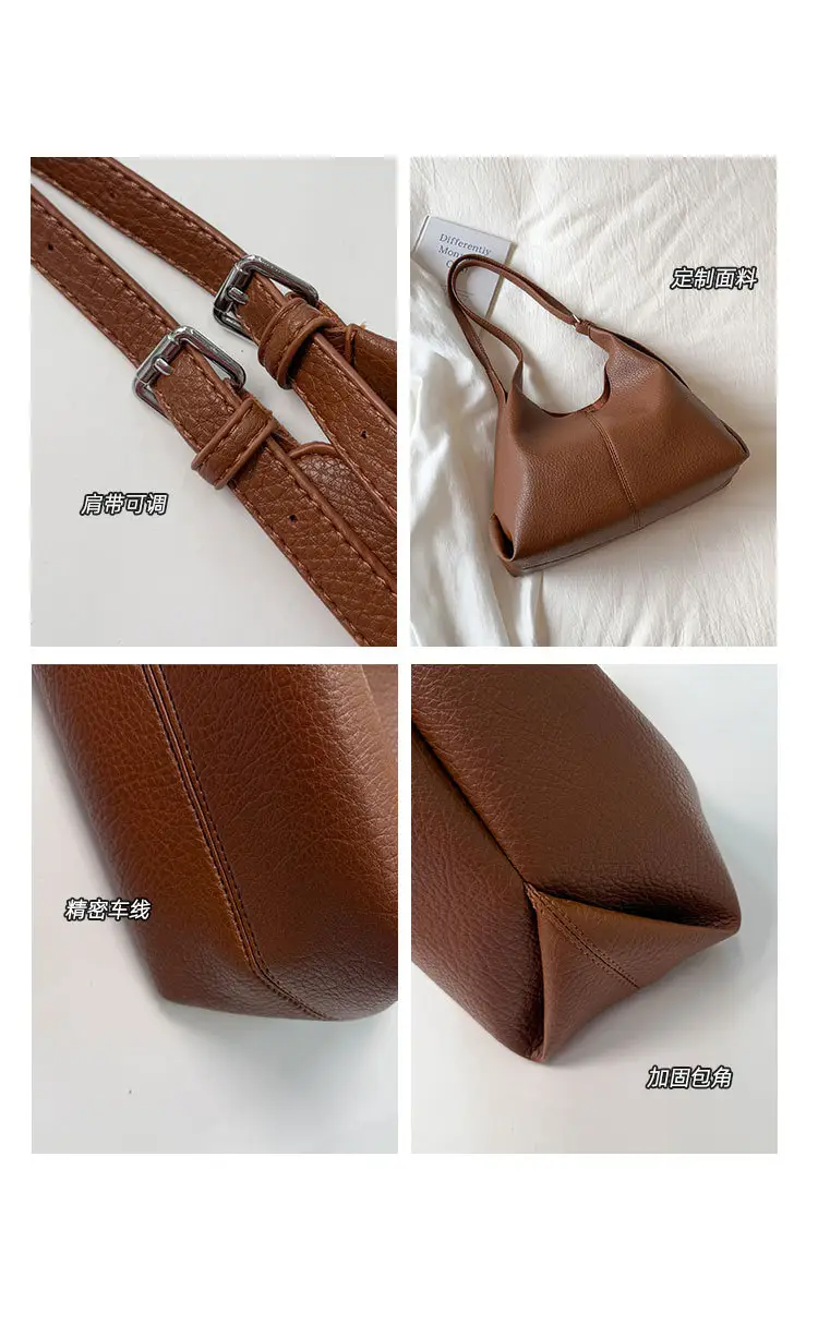 Yellow Textured Crossbody Tote Bag for Women — feature 10