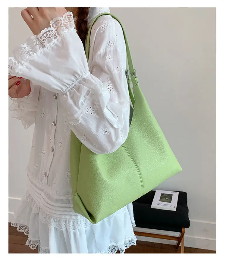 Yellow Textured Crossbody Tote Bag for Women — feature 13