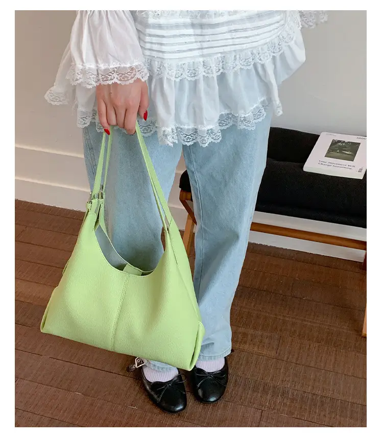 Yellow Textured Crossbody Tote Bag for Women — feature 16