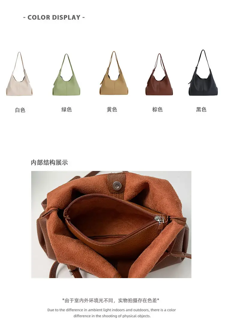 Yellow Textured Crossbody Tote Bag for Women — feature 3