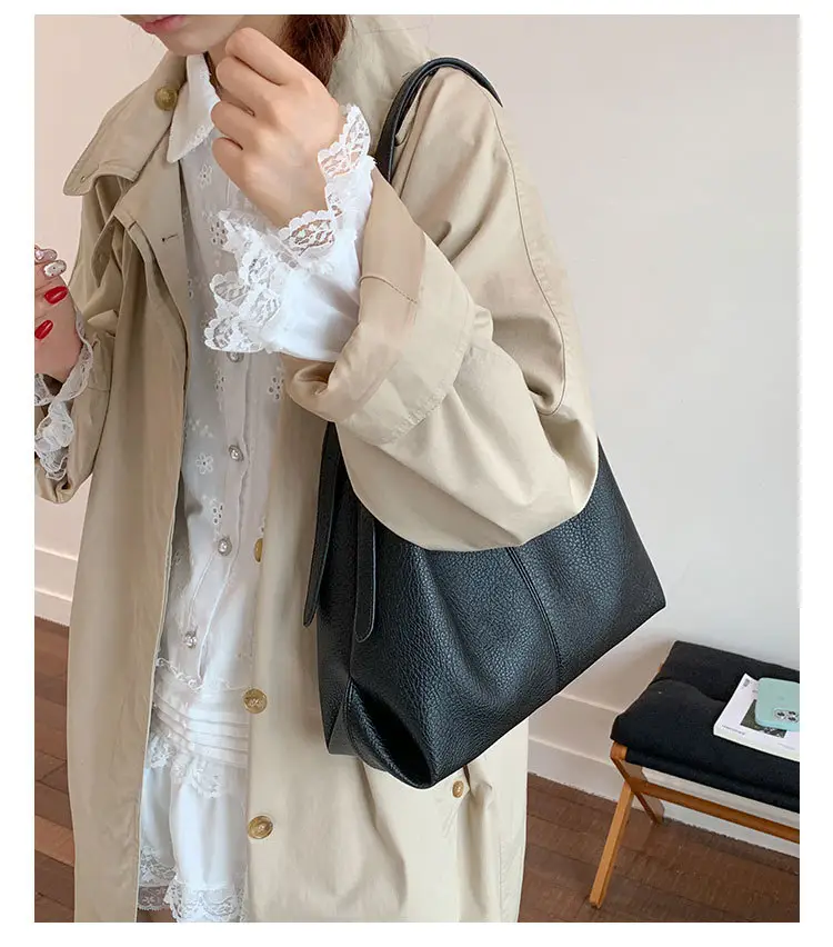 Yellow Textured Crossbody Tote Bag for Women — feature 33