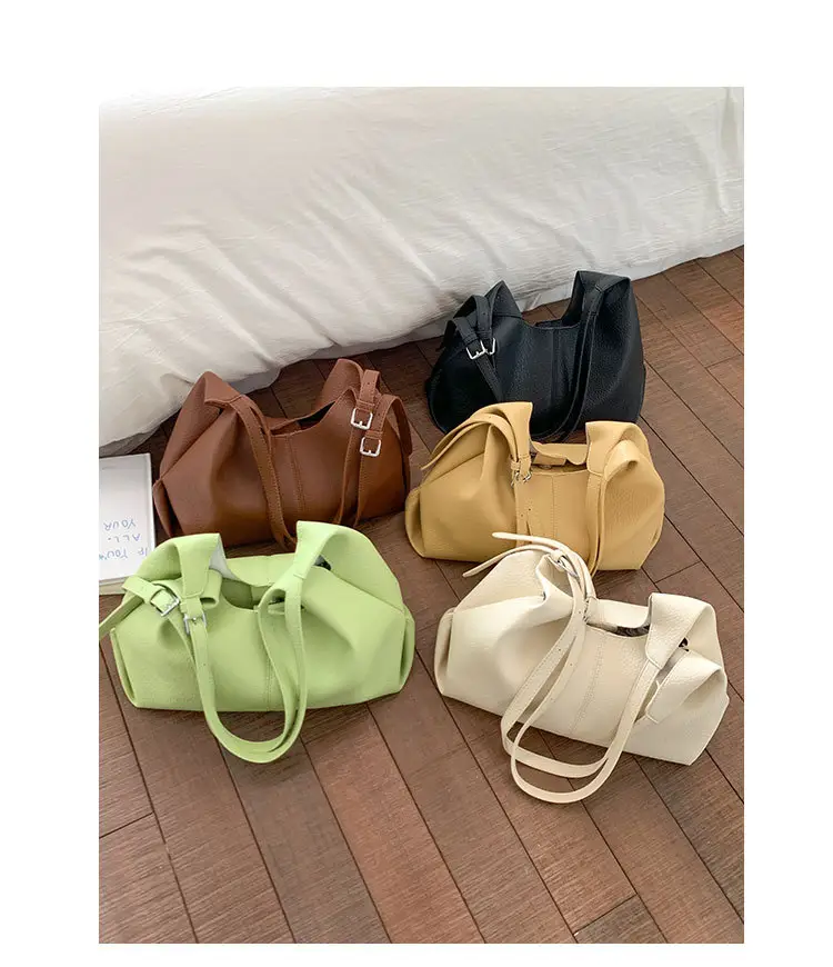 Yellow Textured Crossbody Tote Bag for Women — feature 4