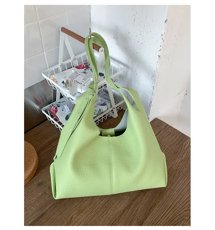 Yellow Textured Crossbody Tote Bag for Women — feature 43