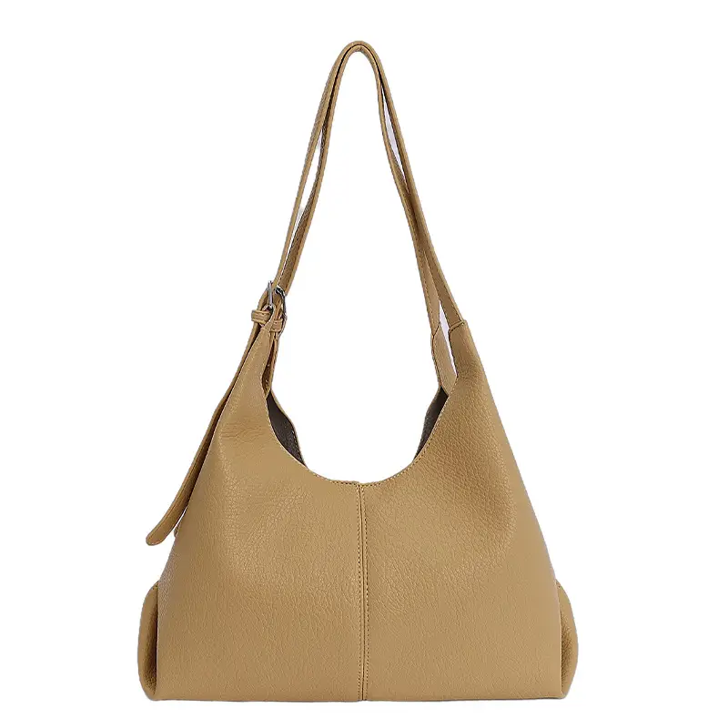 Yellow Textured Crossbody Tote Bag for Women - Image 3