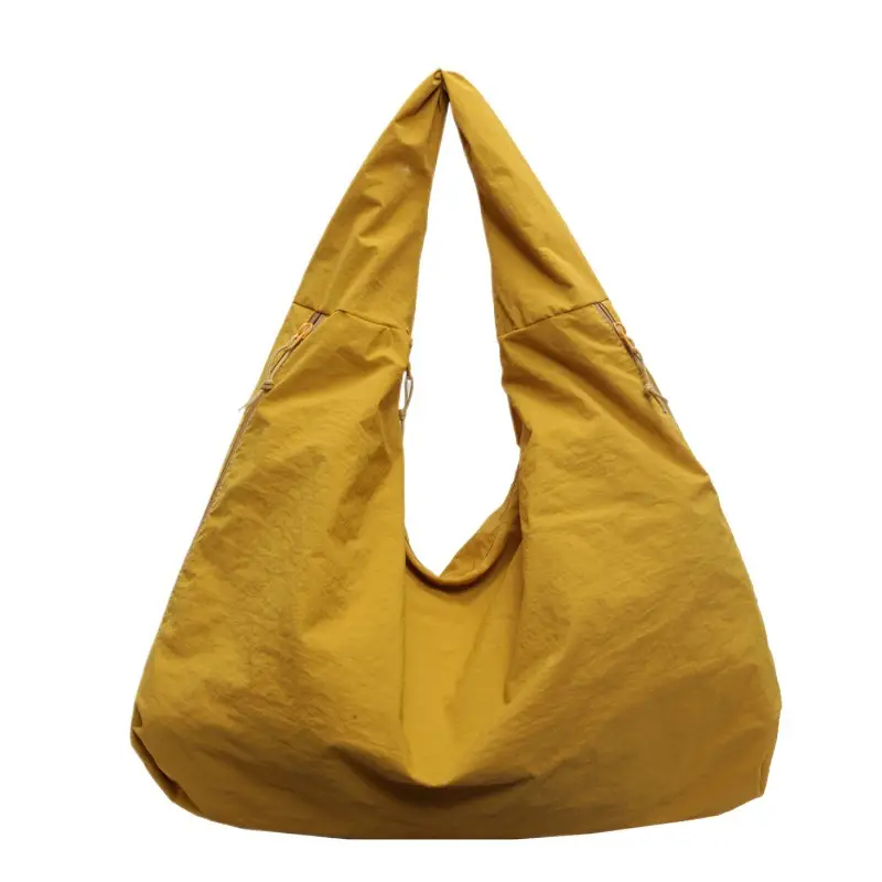 Navy Blue Nylon Shoulder Bag for Women 2025 - Image 14