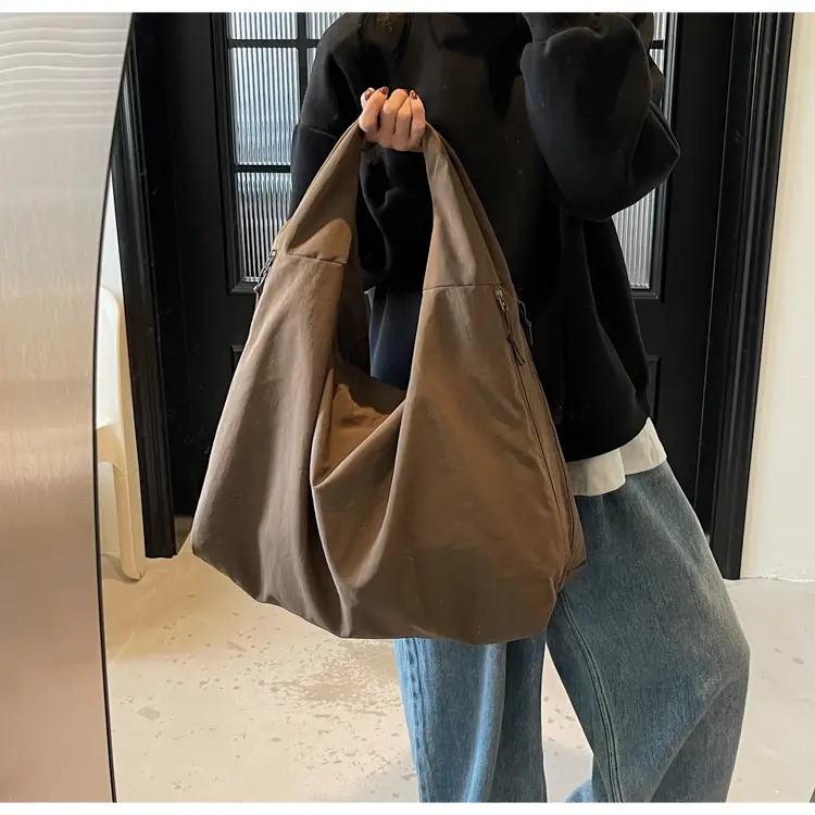 Navy Blue Nylon Shoulder Bag for Women 2025 — feature 21