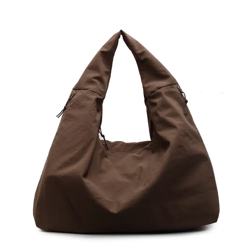 Navy Blue Nylon Shoulder Bag for Women 2025 - Image 3