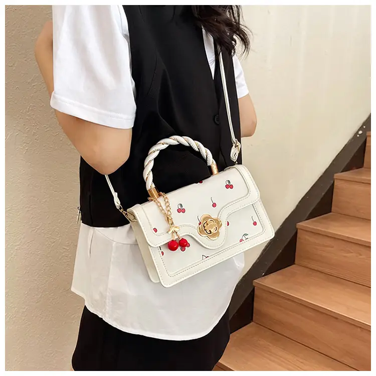 Cross-Border Sweet Handbag for Women New Niche Design — feature 11