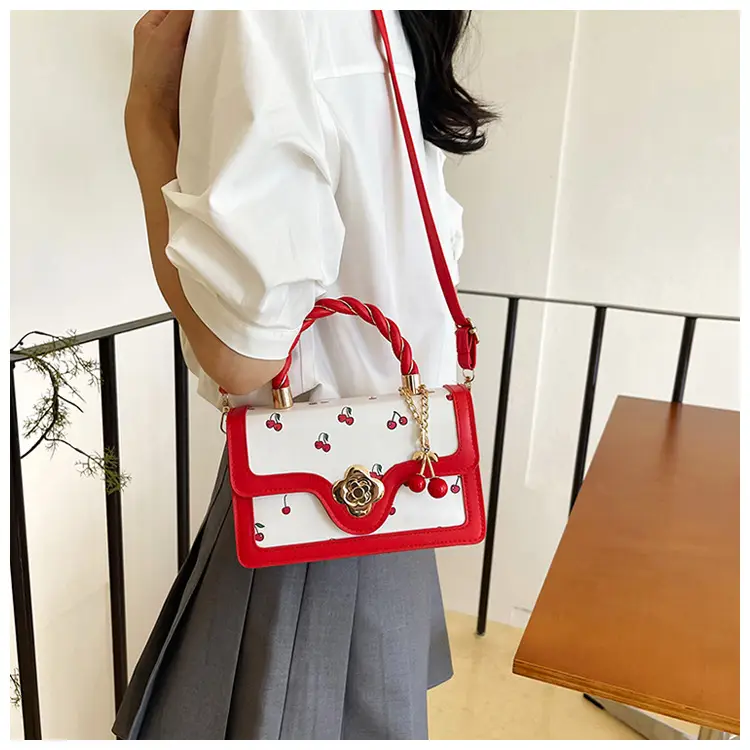 Cross-Border Sweet Handbag for Women New Niche Design — feature 12
