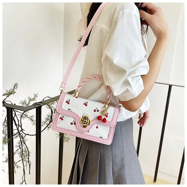 Cross-Border Sweet Handbag for Women New Niche Design — feature 13