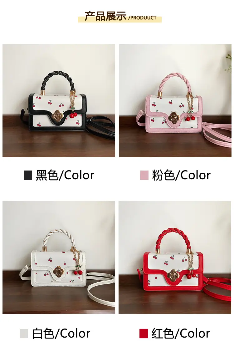 Cross-Border Sweet Handbag for Women New Niche Design — feature 2