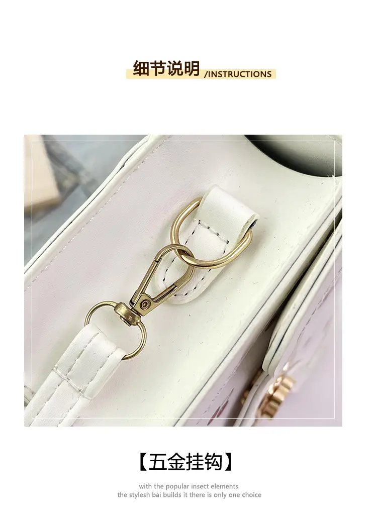 Cross-Border Sweet Handbag for Women New Niche Design — feature 5