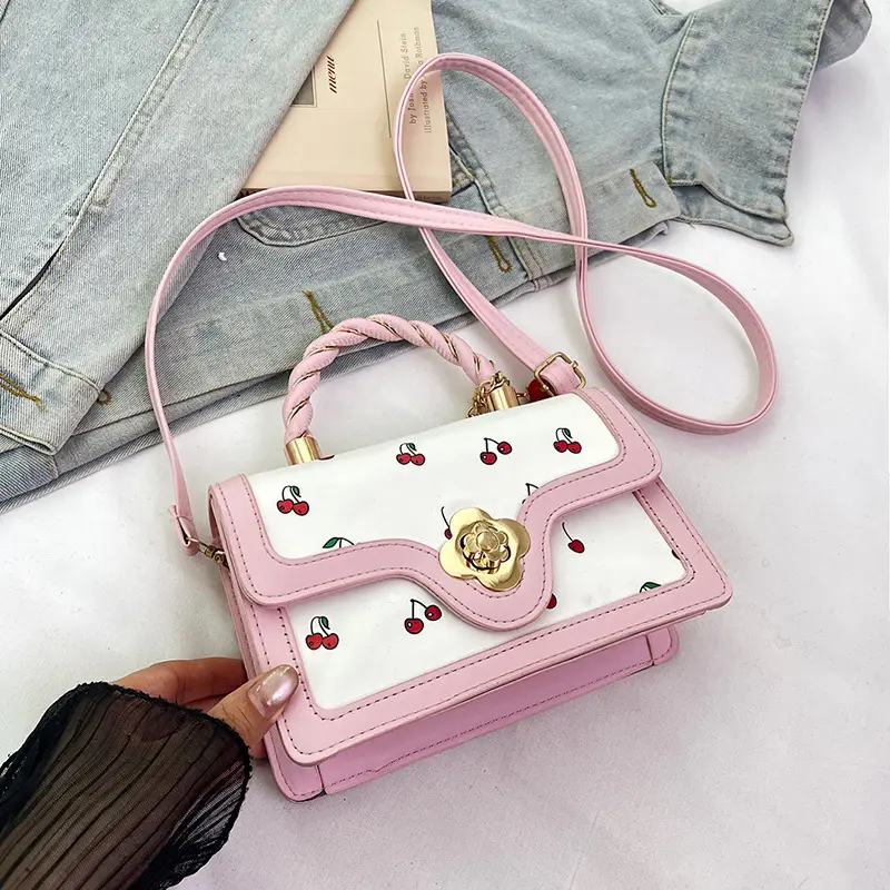 Cross-Border Sweet Handbag for Women New Niche Design - Image 2