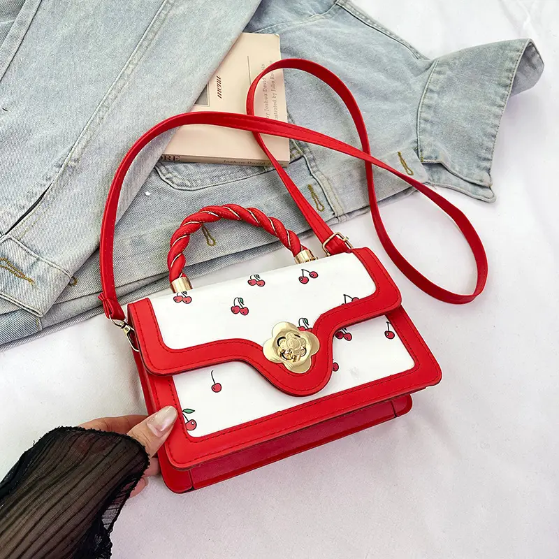 Cross-Border Sweet Handbag for Women New Niche Design - Image 4