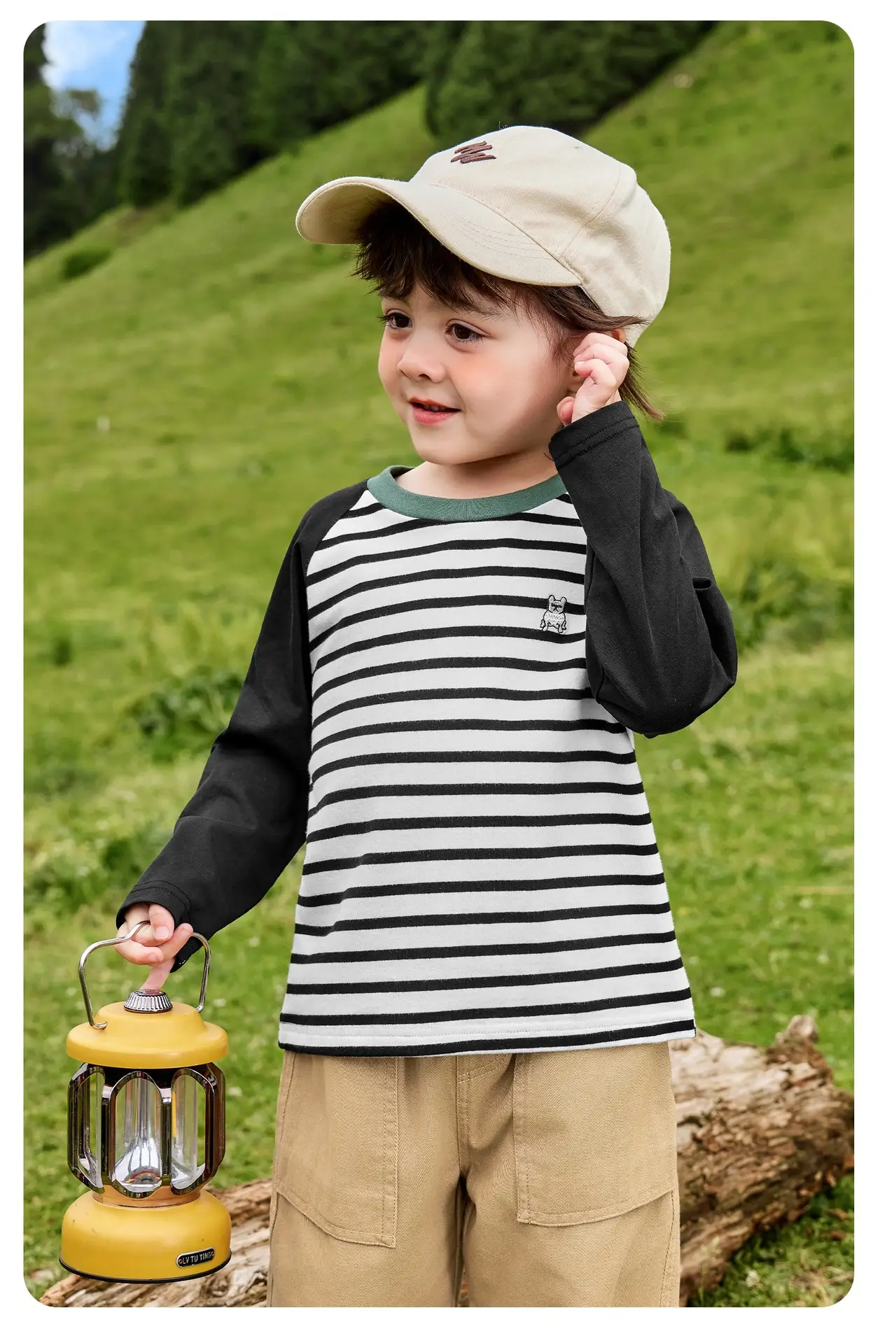 Boy Long Sleeve Striped T-Shirt Spring 2026 — feature 17