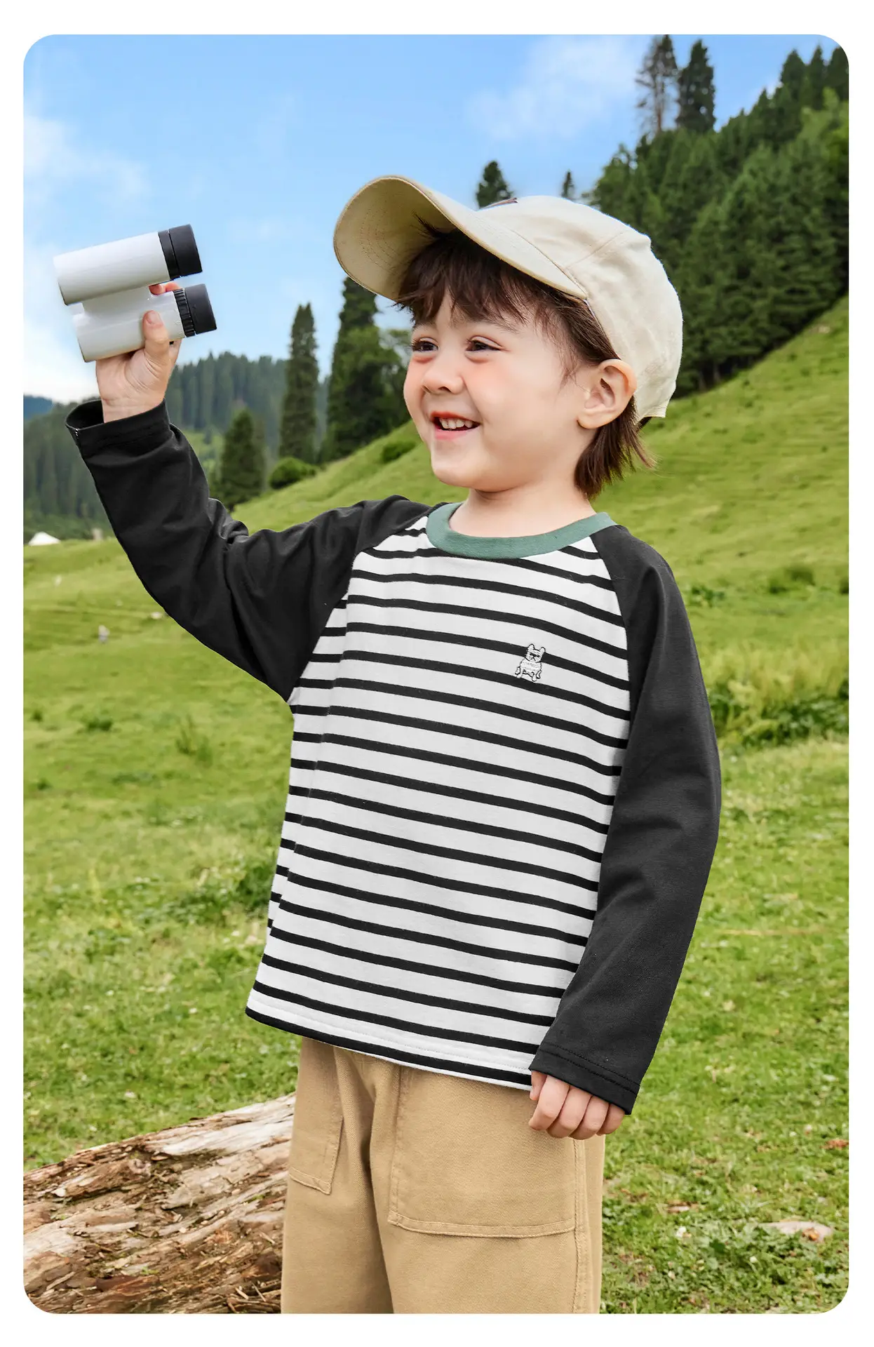 Boy Long Sleeve Striped T-Shirt Spring 2026 — feature 18