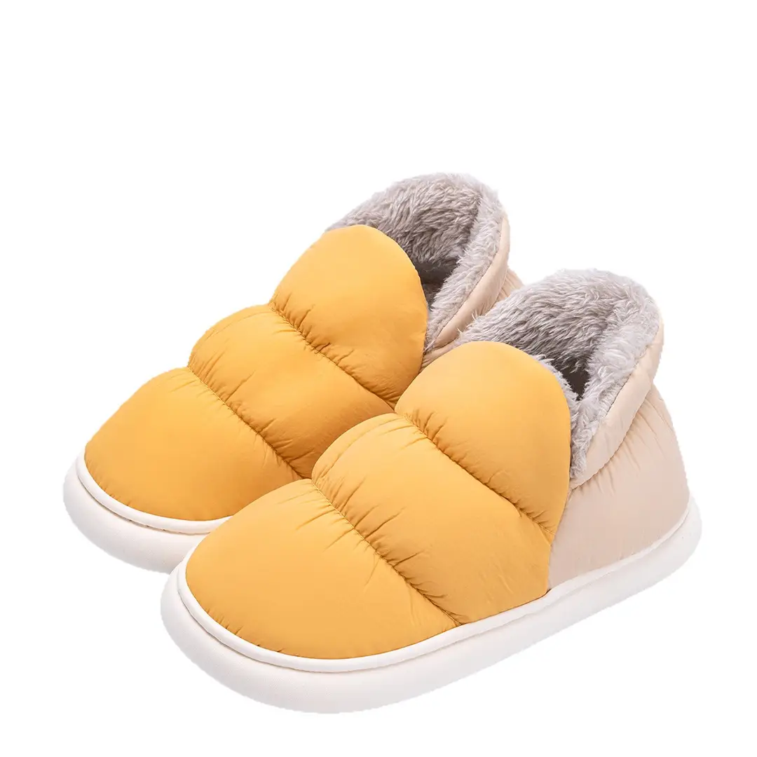 Waterproof Cotton Slippers for Men, New Style for Couples, Non-Slip Warm Bags and Cotton Slippers for Women, Winter Waterproof Cotton Slippers - Image 8