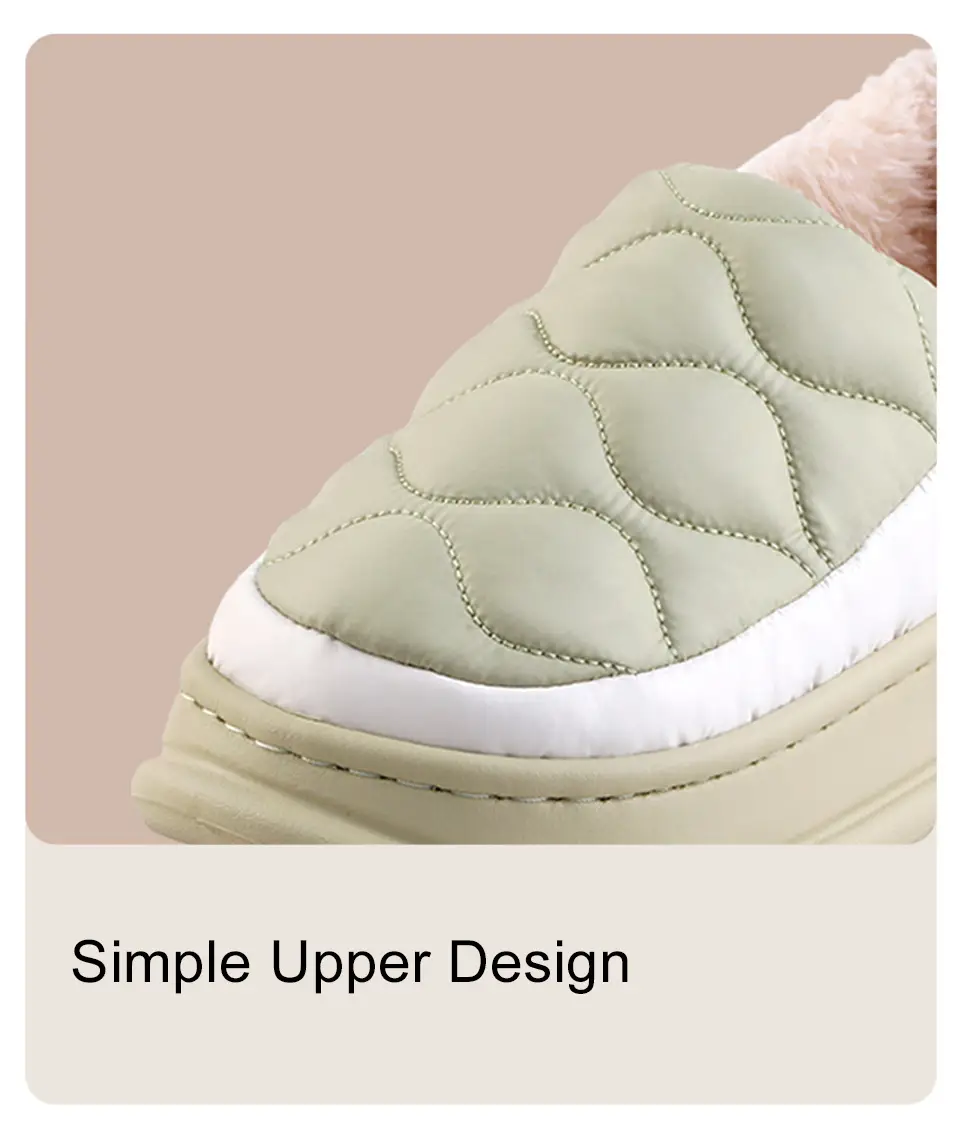 2025 New Cotton Slippers for Men, Winter Indoor Home Waterproof Anti-Slip Thick-Soled Wear-Resistant High-Heeled Slippers — feature 10