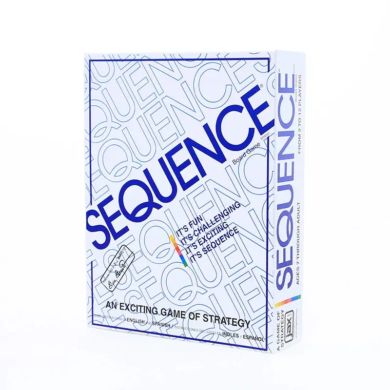 In Stock English Version Sequence Puzzle Game Board Games Toys — feature 2