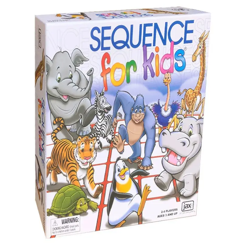 In Stock English Version Sequence Puzzle Game Board Games Toys — feature 4