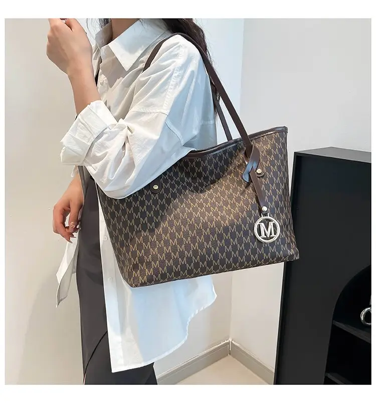Women's Large Capacity Tote Bag New Versatile Niche Design Shoulder Bag — feature 29