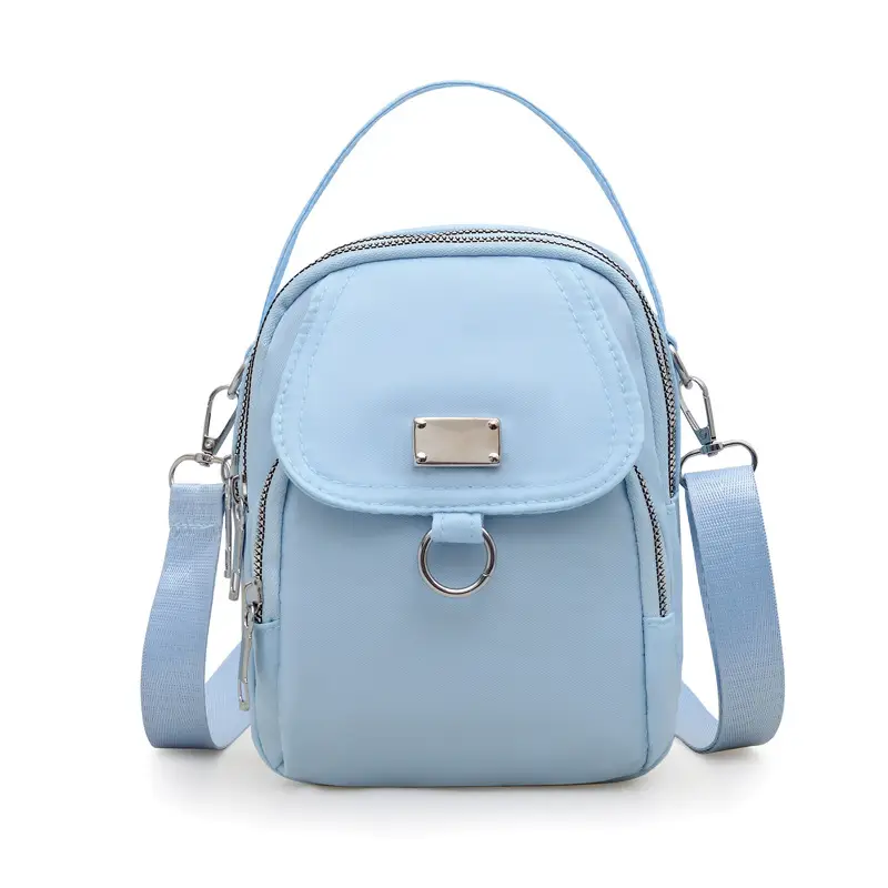 Black Korean Style Phone Crossbody Bag for Women