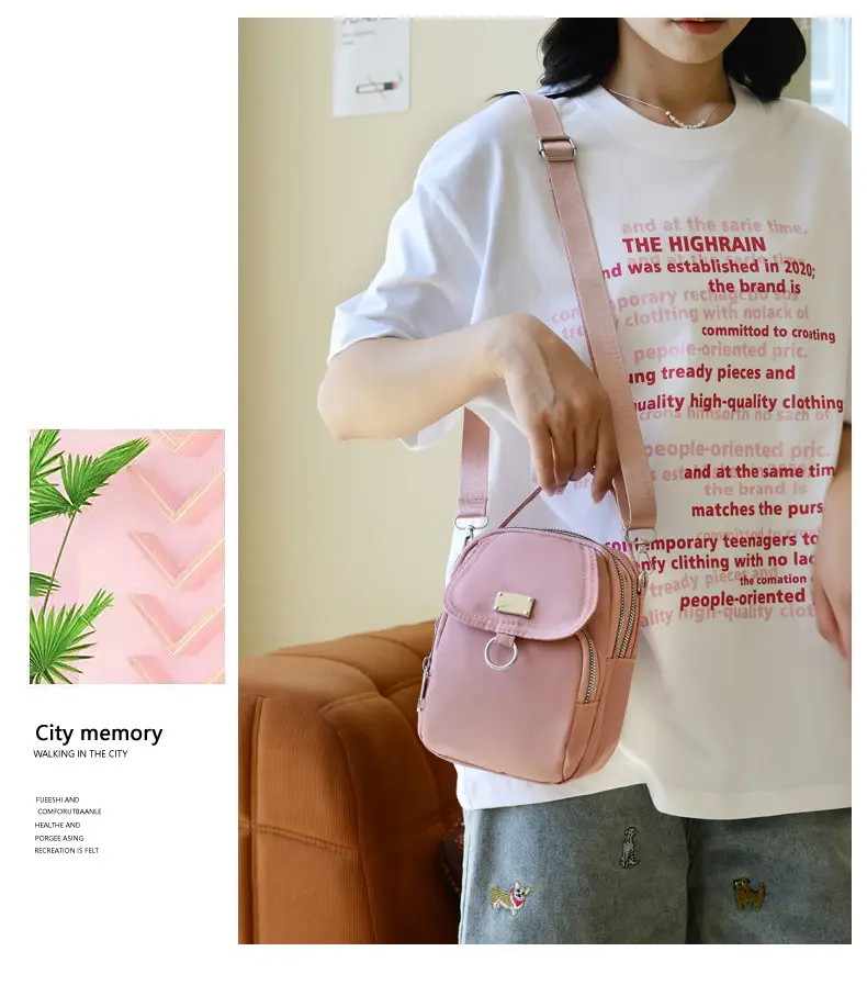 Black Korean Style Phone Crossbody Bag for Women — feature 13