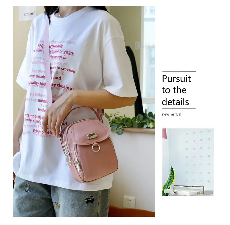 Black Korean Style Phone Crossbody Bag for Women — feature 16