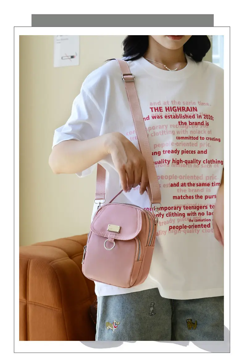Black Korean Style Phone Crossbody Bag for Women — feature 2