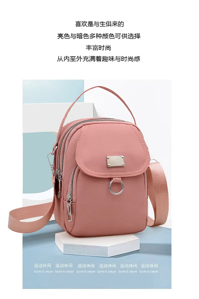 Black Korean Style Phone Crossbody Bag for Women — feature 3
