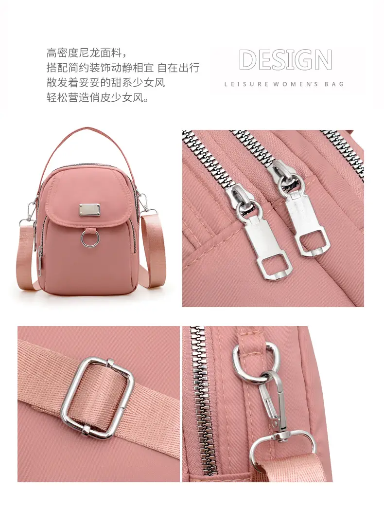 Black Korean Style Phone Crossbody Bag for Women — feature 8