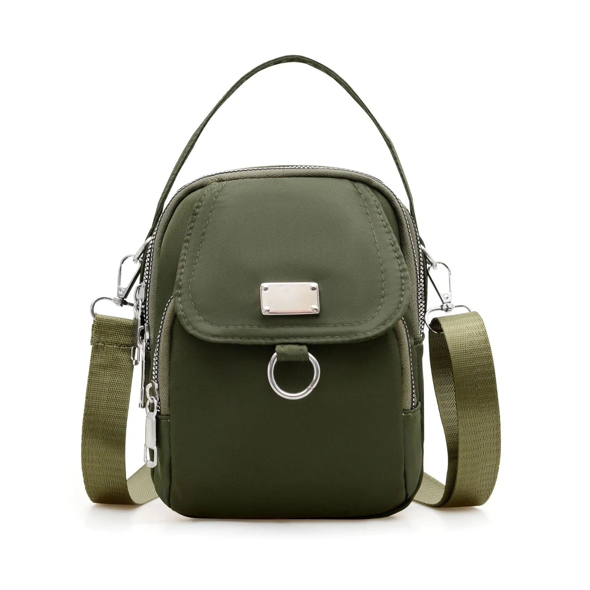 Black Korean Style Phone Crossbody Bag for Women