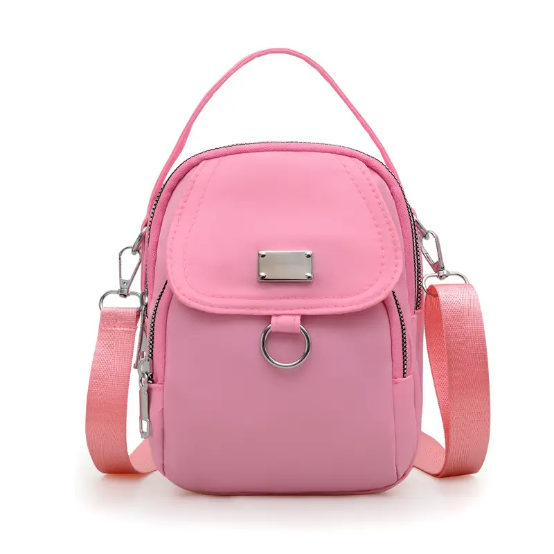Black Korean Style Phone Crossbody Bag for Women
