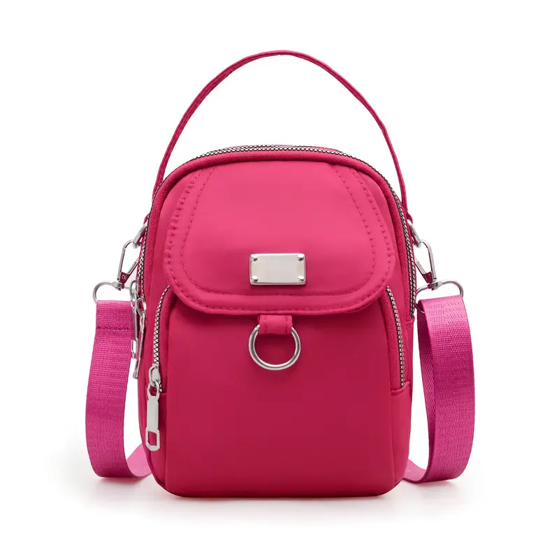 Black Korean Style Phone Crossbody Bag for Women