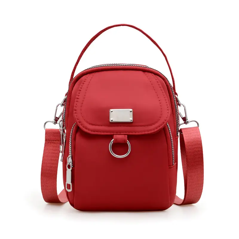 Black Korean Style Phone Crossbody Bag for Women