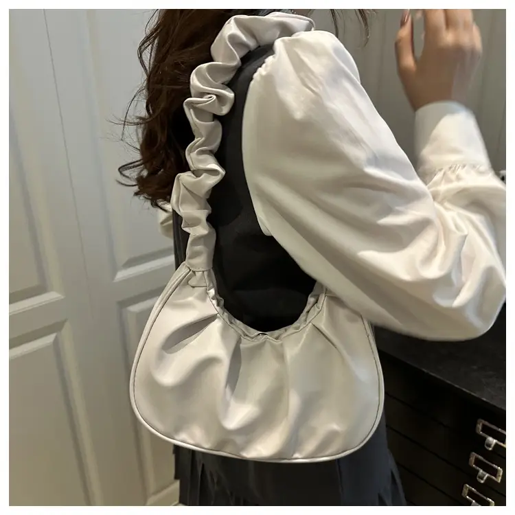 Purple Pleated Shoulder Bag for Women 2025 — feature 12