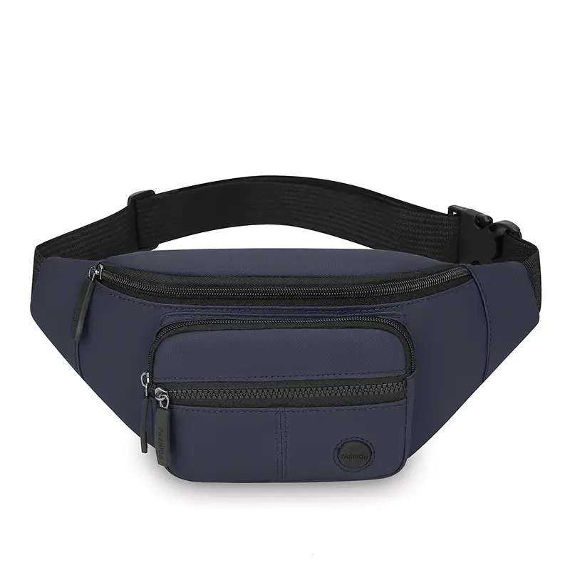 Men's GPS Crossbody Phone Bag Black GPS Linteners