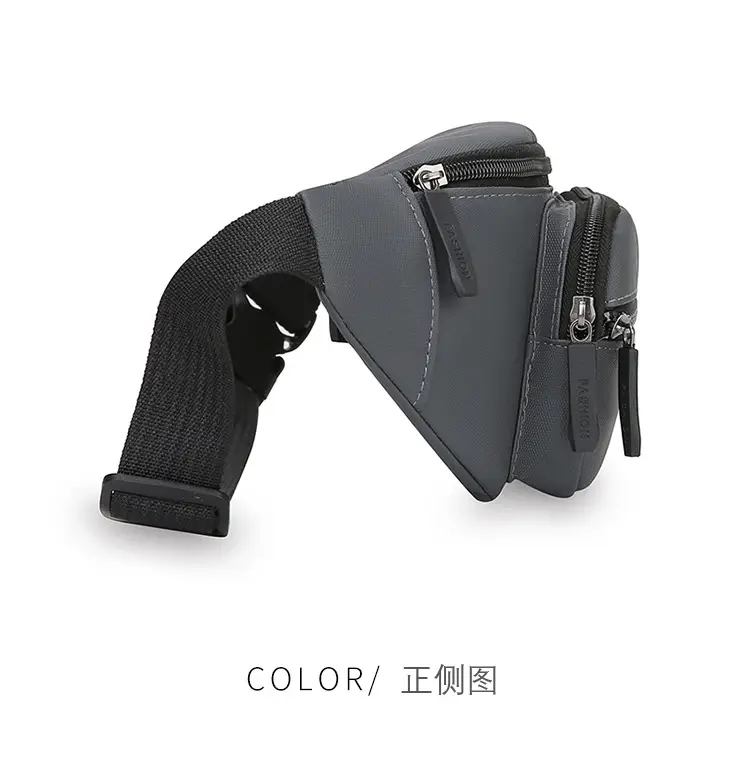 Men's GPS Crossbody Phone Bag Black GPS Linteners — feature 16